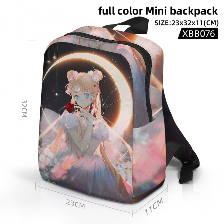 sailormoon Anime full color backpack backpack backpack 23x32x11cm XBB076