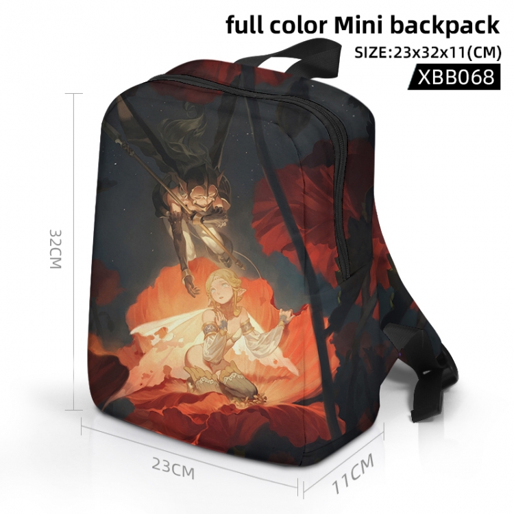 The Legend of Zelda Anime full color backpack backpack backpack 23x32x11cm XBB068
