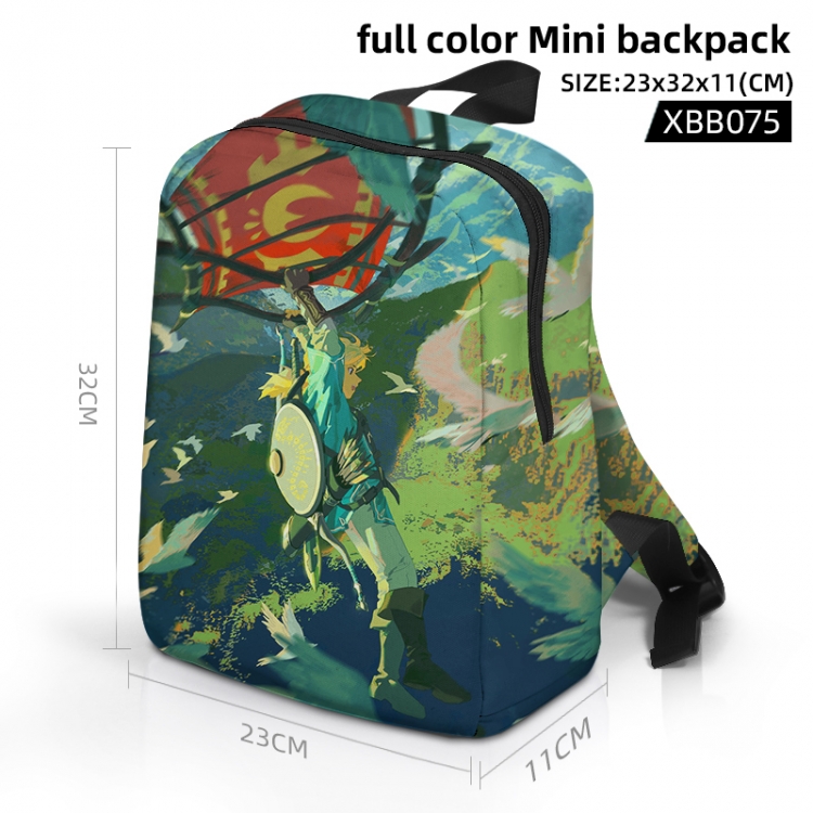 The Legend of Zelda Anime full color backpack backpack backpack 23x32x11cm XBB075