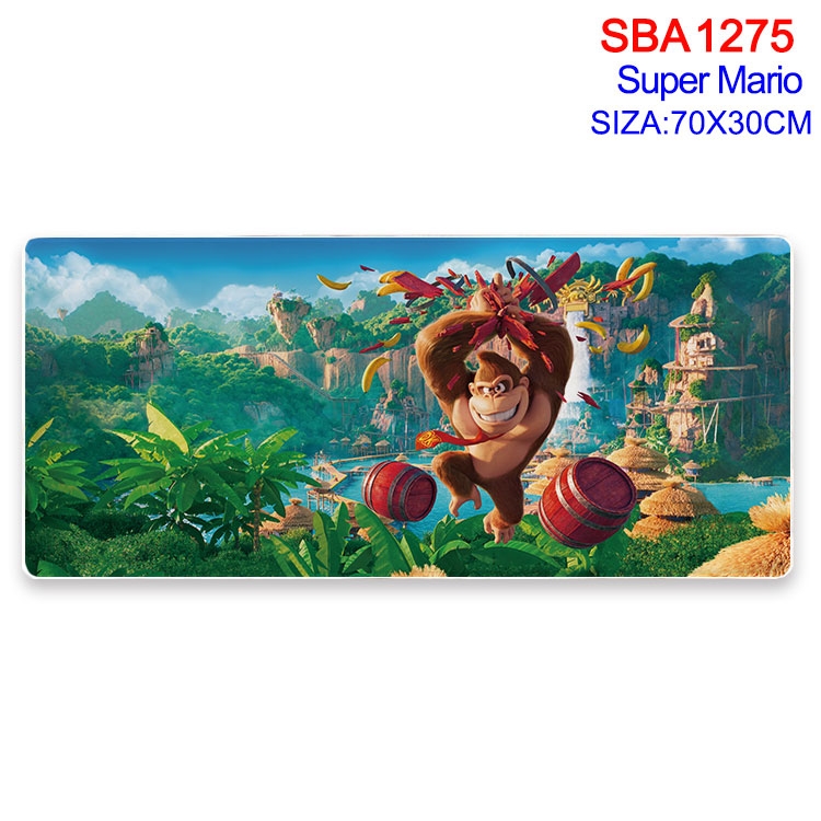 Super Mario Animation peripheral locking mouse pad 70X30cm SBA-1275-2