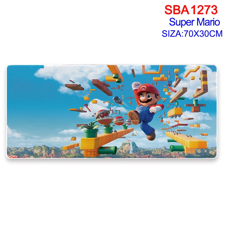 Super Mario Animation peripheral locking mouse pad 70X30cm SBA-1273-2