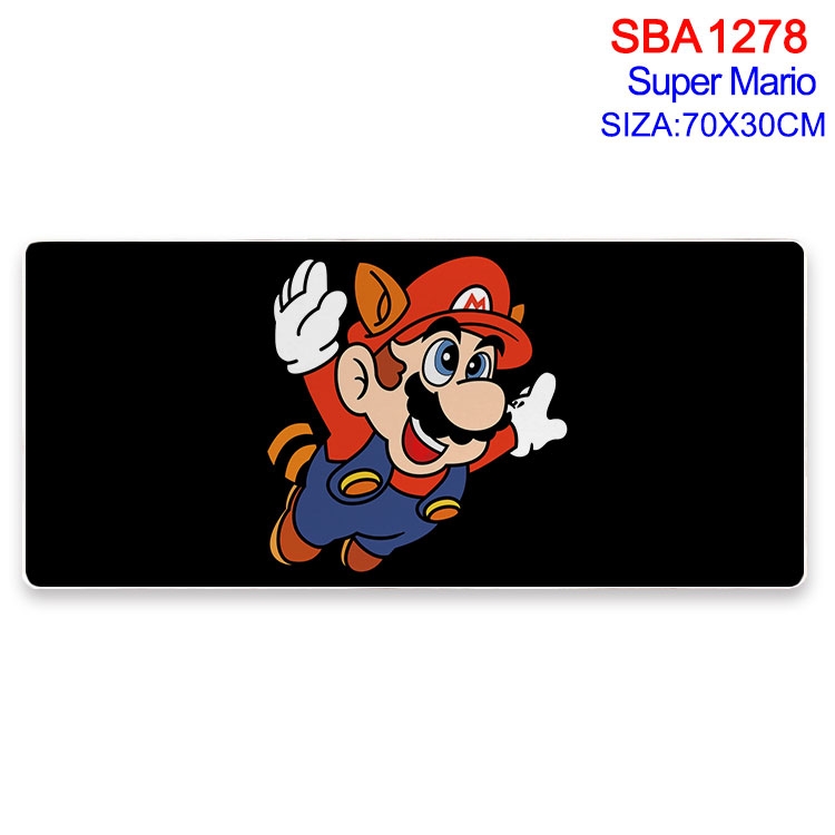 Super Mario Animation peripheral locking mouse pad 70X30cm SBA-1278-2
