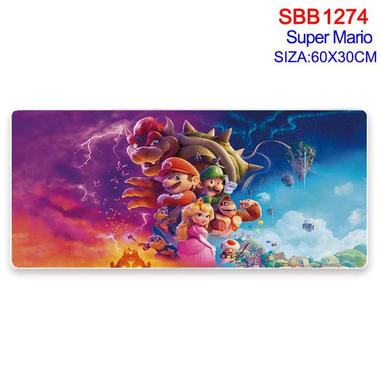 Super Mario Animation peripheral locking mouse pad 60X30cm SBB-1274-2