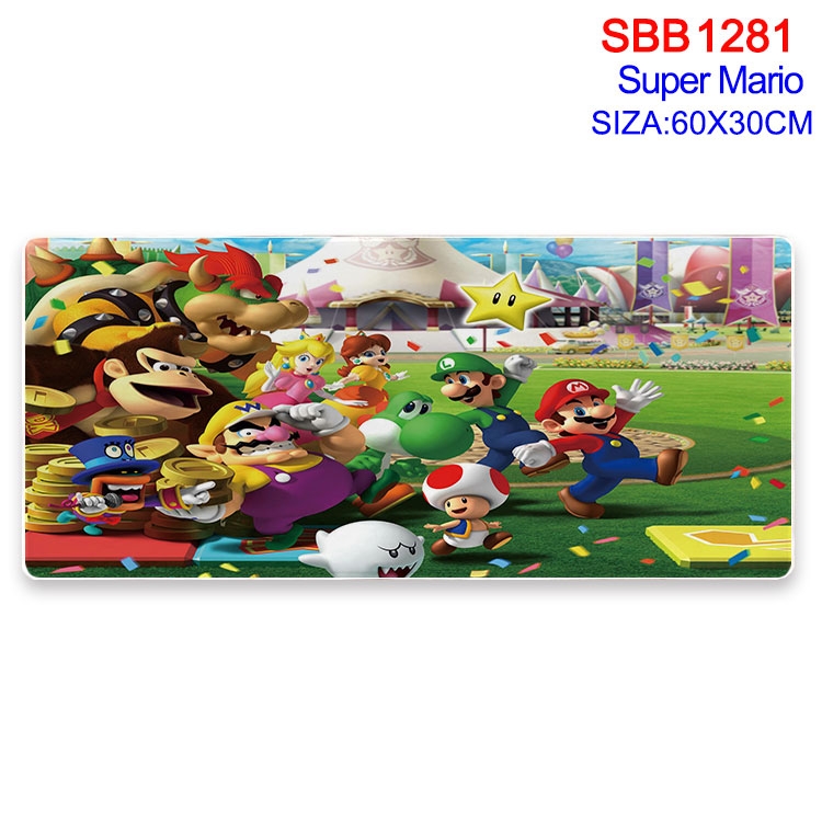 Super Mario Animation peripheral locking mouse pad 60X30cm SBB-1281-2