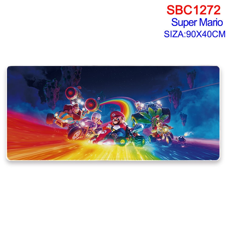 Super Mario Anime peripheral edge lock mouse pad 90X40CM SBC-1272-2