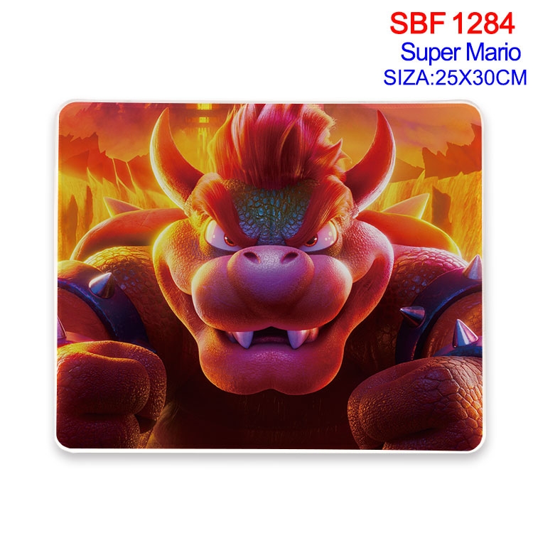 Super Mario Animation peripheral locking mouse pad 25X30CM SBF-1284-2