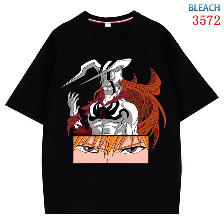 Bleach Anime Pure Cotton Short Sleeve T-shirt Direct Spray Technology from S to 4XL CMY-3572-2