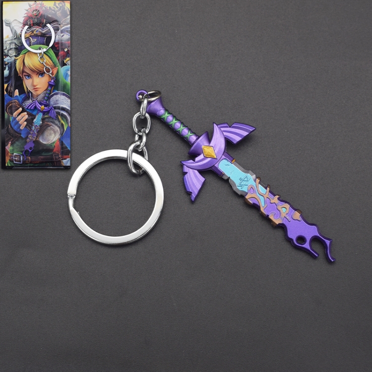 The Legend of Zelda Anime peripheral metal keychain pendant price for 5 pcs