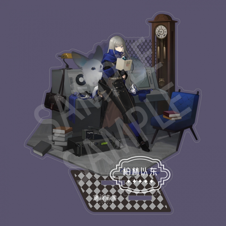 Reverse: 1999 Anime characters Double Insert Style acrylic Standing Plates Keychain 15m