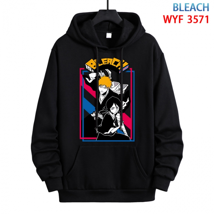 Bleach Anime color contrast patch pocket sweater from XS to 4XL WYF-3571