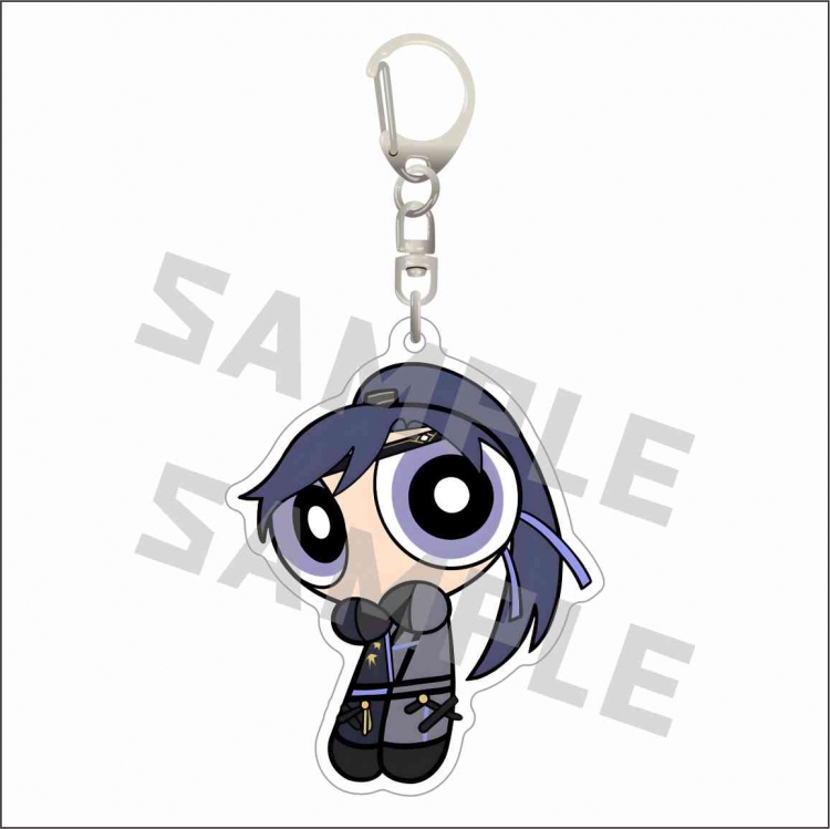 Codename Eagle Acrylic D button bag pendant key chain price for 5 pcs