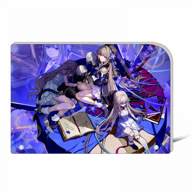 Honkai: Star Rail Anime poster with photo frame 20x14cm cardboard packaging