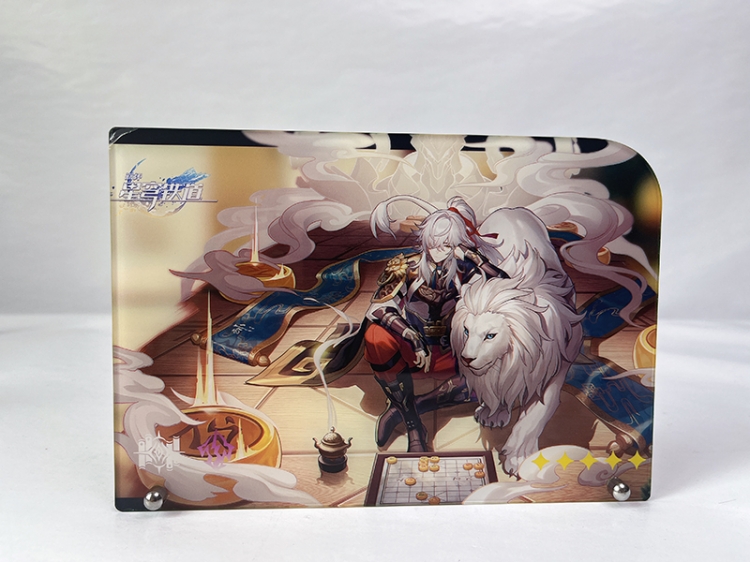 Honkai: Star Rail Anime poster with photo frame 20x14cm cardboard packaging