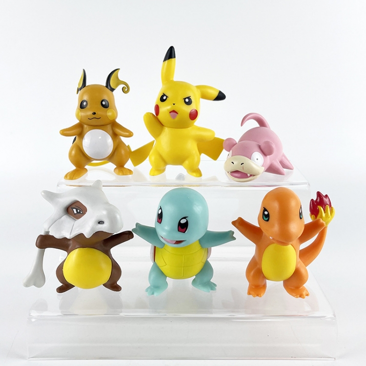 Pokemon Second GenerationBagged Figure Decoration Model  a set of 6