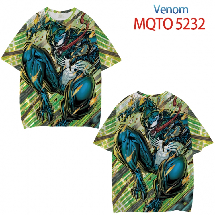 Venom Full color printed short sleeve T-shirt from XXS to 4XL  MQTO 5232
