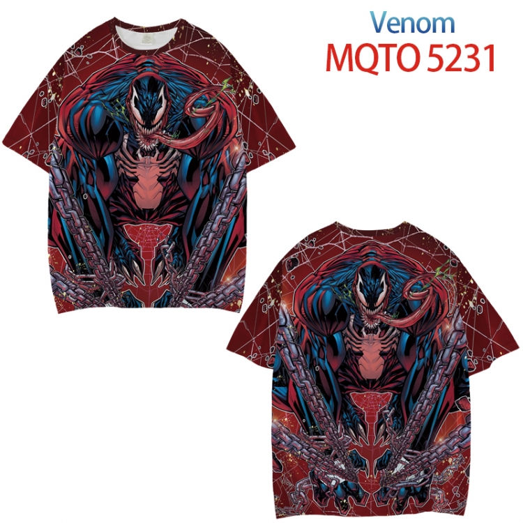 Venom Full color printed short sleeve T-shirt from XXS to 4XL  MQTO 5231
