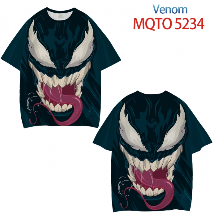 Venom Full color printed short sleeve T-shirt from XXS to 4XL  MQTO 5234