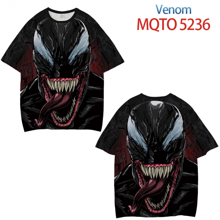 Venom Full color printed short sleeve T-shirt from XXS to 4XL MQTO 5236