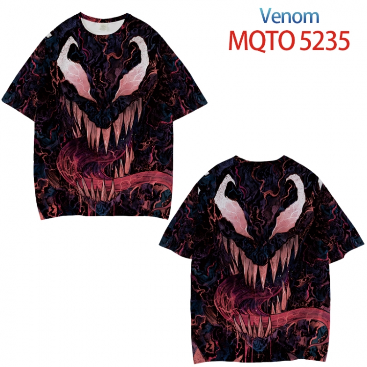 Venom Full color printed short sleeve T-shirt from XXS to 4XL MQTO 5235