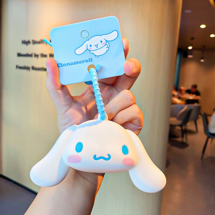 Sanrio Cartoon Surrounding 3D Car Keychain Bag Hanging Accessories price for 5 pcs