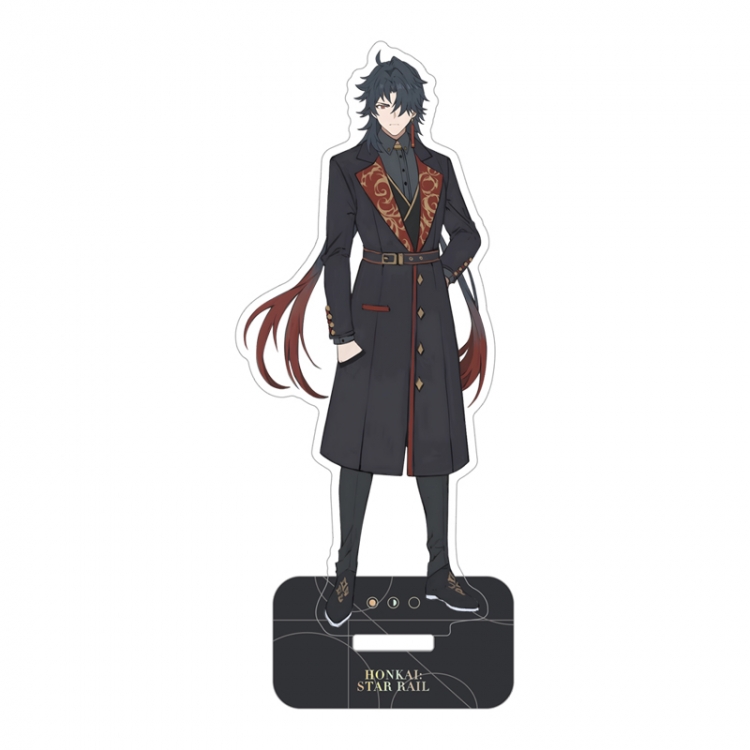 Honkai: Star Rail Anime characters acrylic Standing Plates Keychain 15cm