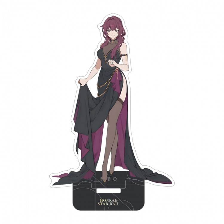 Honkai: Star Rail Anime characters acrylic Standing Plates Keychain 15cm