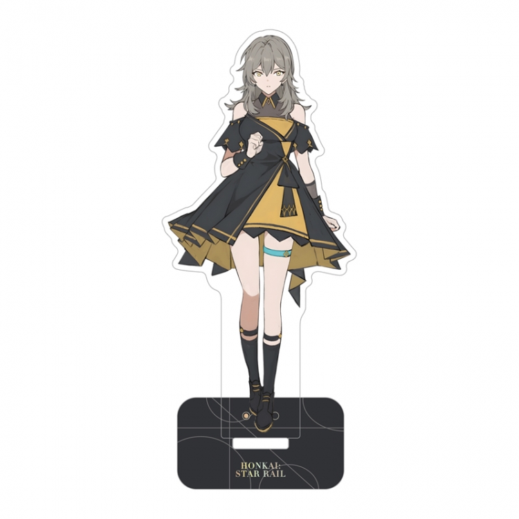 Honkai: Star Rail Anime characters acrylic Standing Plates Keychain 15cm