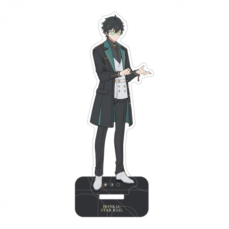 Honkai: Star Rail Anime characters acrylic Standing Plates Keychain 15cm