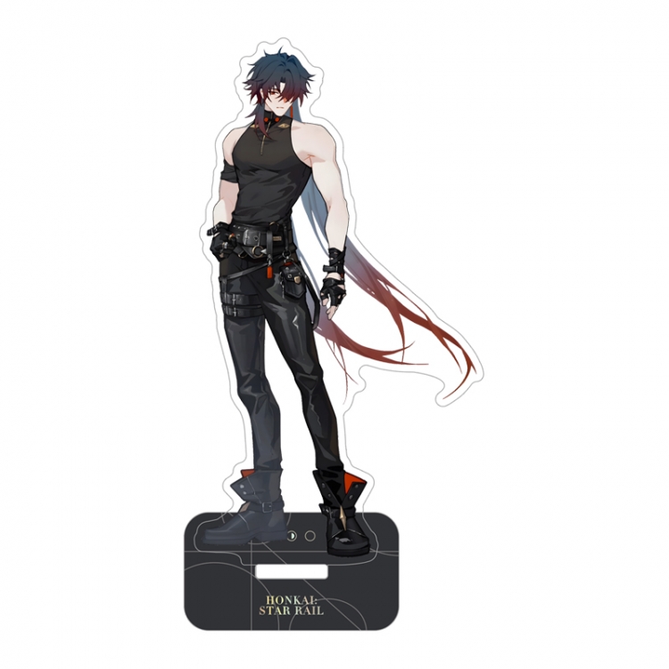 Honkai: Star Rail Anime characters acrylic Standing Plates Keychain 15cm