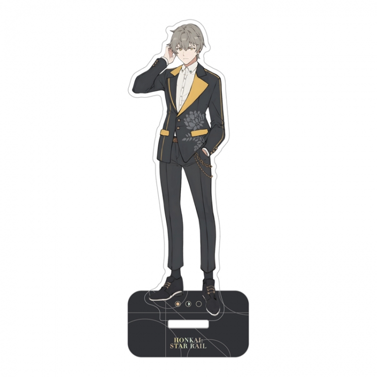 Honkai: Star Rail Anime characters acrylic Standing Plates Keychain 15cm