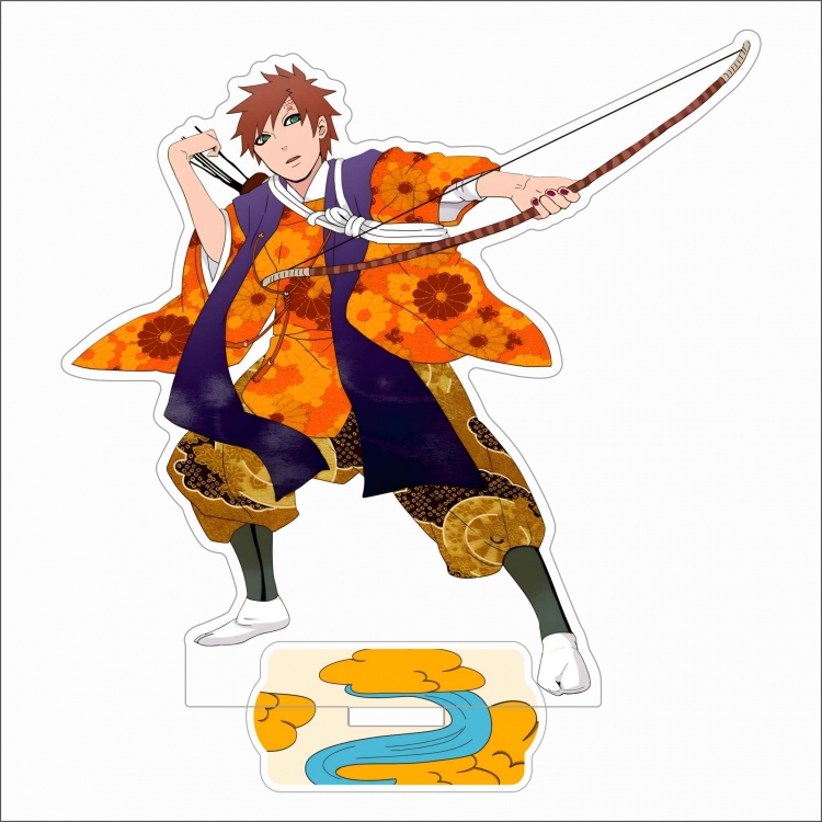 Naruto Anime characters acrylic Standing Plates Keychain 15cm