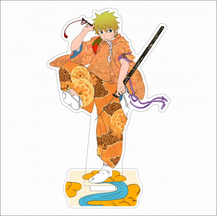 Naruto Anime characters acrylic Standing Plates Keychain 15cm