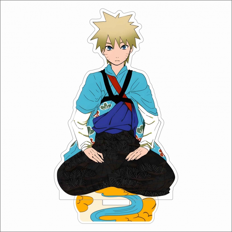 Naruto Anime characters acrylic Standing Plates Keychain 15cm