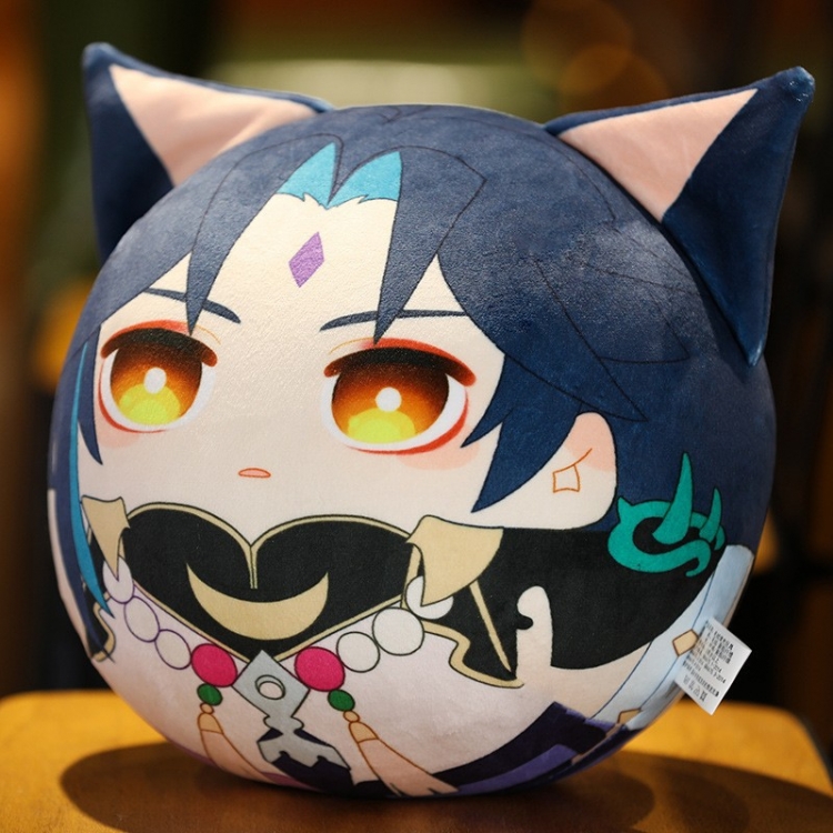 Genshin Impact Game Surrounding Plush Doll Throw Pillow Pendant 10cm 20g