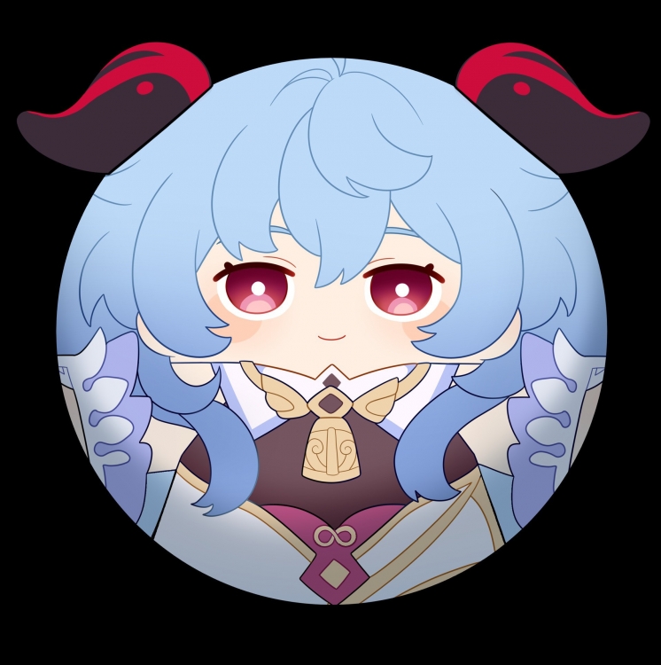 Genshin Impact Surrounding game group plush doll pillow 30cm 400g
