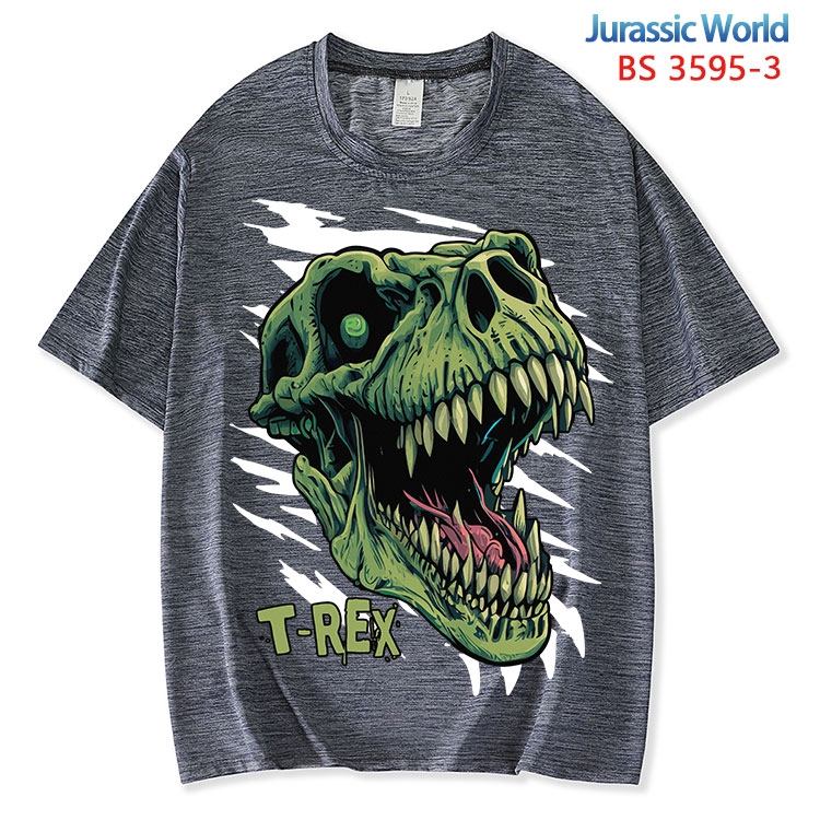 Jurassic World ice silk cotton loose and comfortable T-shirt from XS to 5XL BS-3595-3