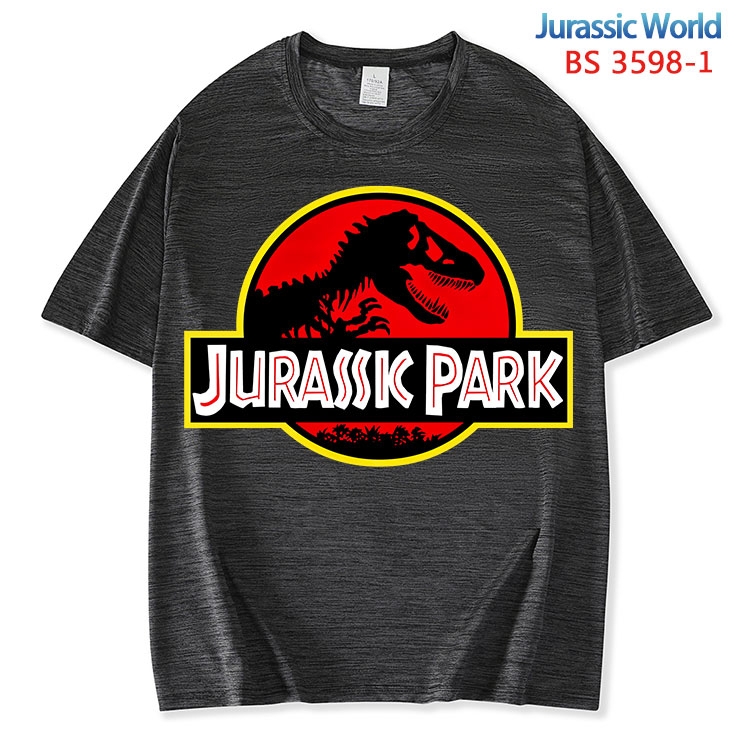 Jurassic World ice silk cotton loose and comfortable T-shirt from XS to 5XL BS-3598-1