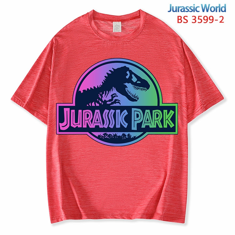 Jurassic World ice silk cotton loose and comfortable T-shirt from XS to 5XL BS-3599-2
