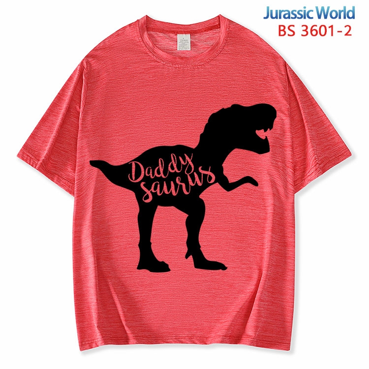 Jurassic World ice silk cotton loose and comfortable T-shirt from XS to 5XL BS-3601-2