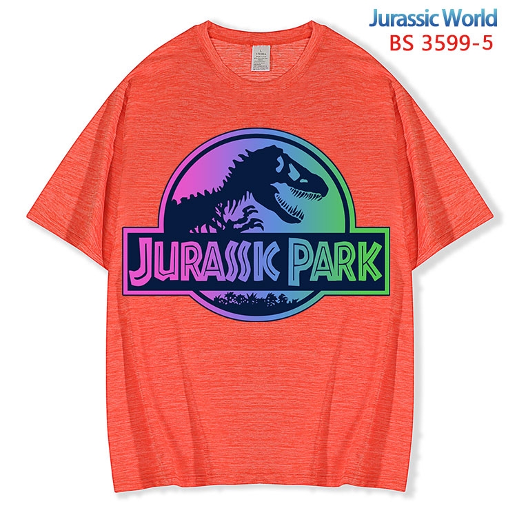 Jurassic World ice silk cotton loose and comfortable T-shirt from XS to 5XL BS-3599-5