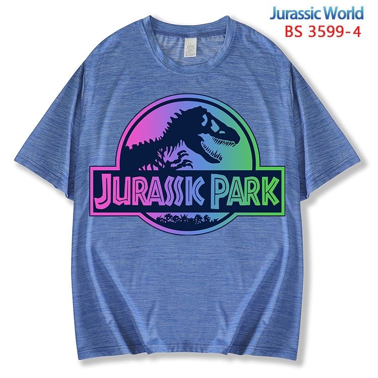 Jurassic World ice silk cotton loose and comfortable T-shirt from XS to 5XL BS-3599-4