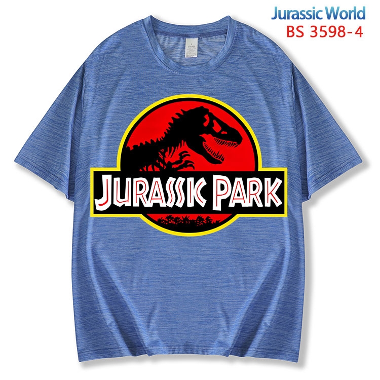 Jurassic World ice silk cotton loose and comfortable T-shirt from XS to 5XL BS-3598-4