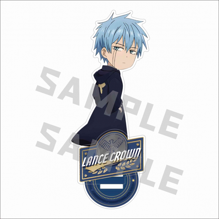 Mashle: Magic and Muscles Anime characters Double Insert Style acrylic Standing Plates Keychain 15m