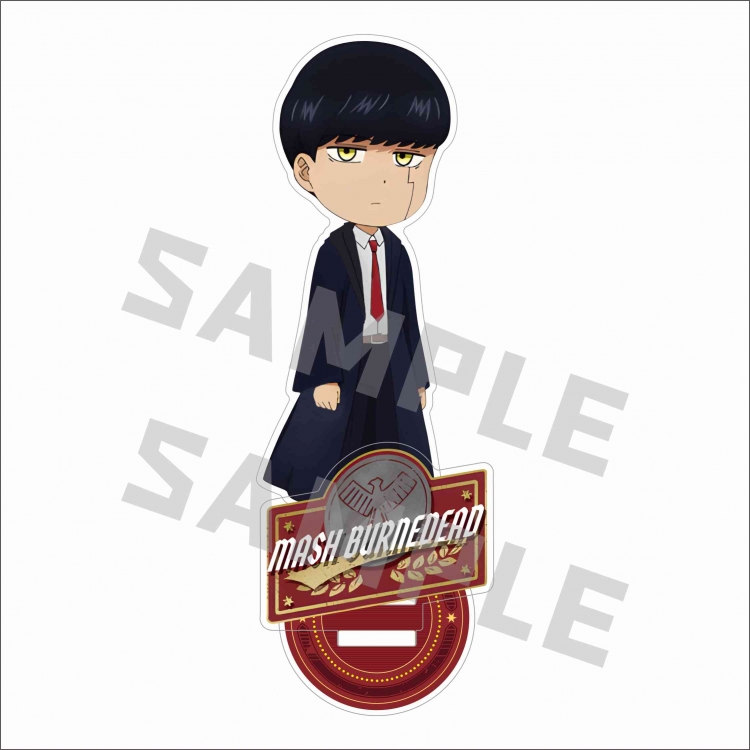 Mashle: Magic and Muscles Anime characters Double Insert Style acrylic Standing Plates Keychain 15m
