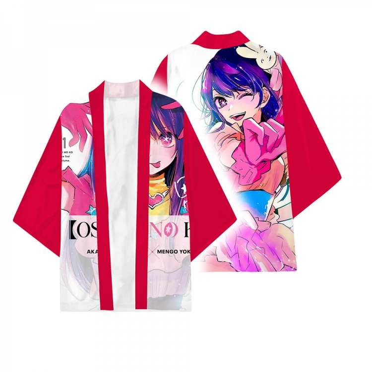 Oshi no ko  Full color COS kimono cloak jacket from 2XS to 4XL  three days in advance