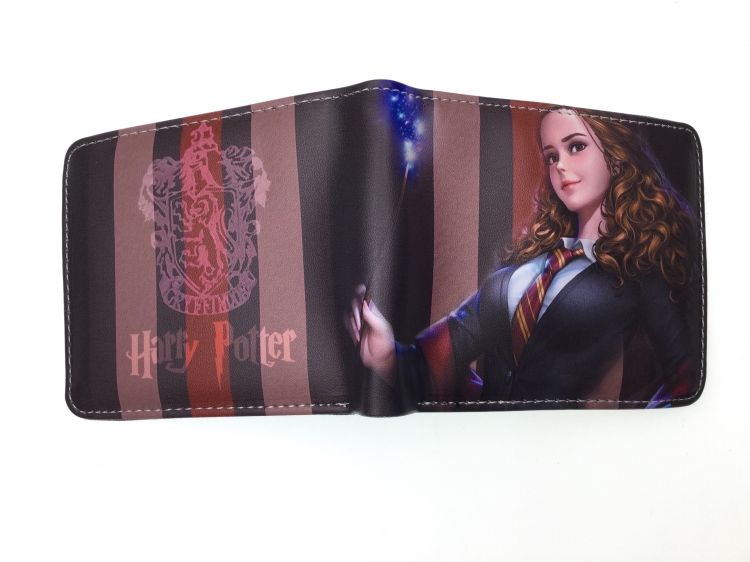 Harry Potter Anime two fold  Short wallet 11X9.5CM 60G