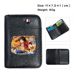 One Piece Anime PU Half Fold W...