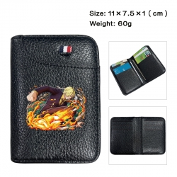 One Piece Anime PU Half Fold W...