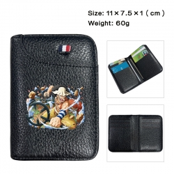 One Piece Anime PU Half Fold W...