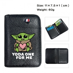 Star Wars Anime PU Half Fold W...